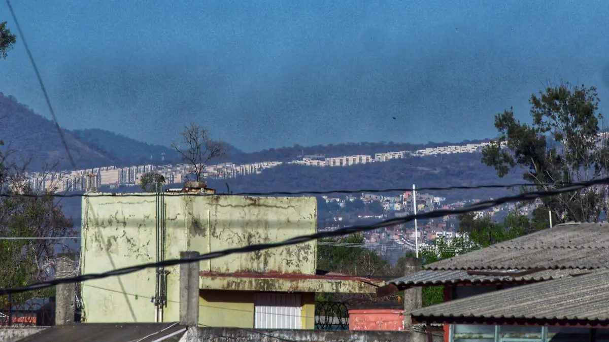 Cielo en Morelia después de incendios